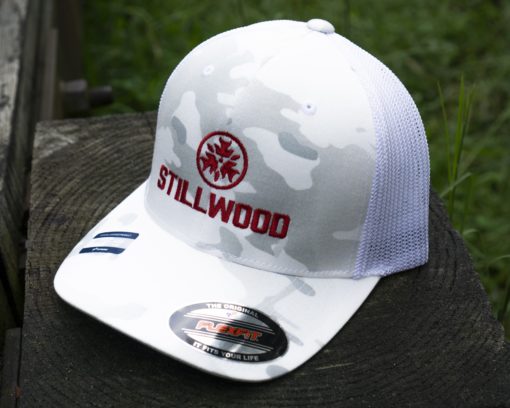 STILLWOOD CAP, FLEXFIT MULTICAM ALPINE/WHITE TRUCKER MESH, One Size Fits Most