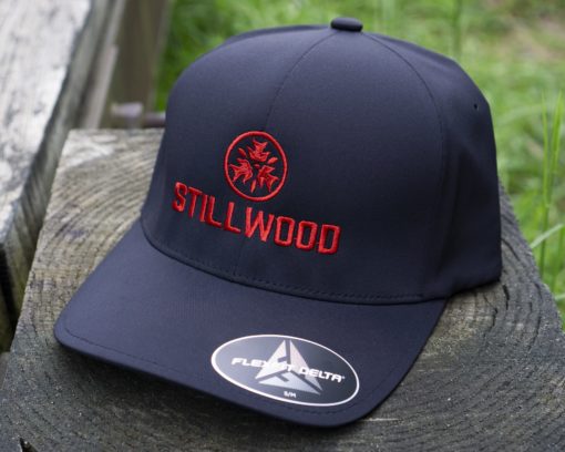 STILLWOOD CAP, FLEXFIT DELTA, BLACK, S/M