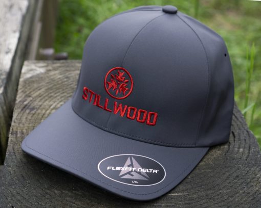 STILLWOOD CAP, FLEXFIT DELTA, DARK GRAY, L/XL