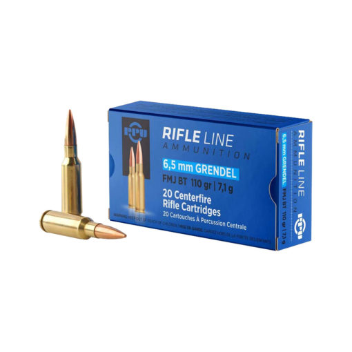 Prvi Partizan (PPU) 6.5 Grendel 110gr FMJBT - 20 rds
